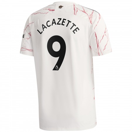 Billiga Fotbollströjor Arsenal Alexandre Lacazette 9 Borta tröja 2020/21 Kortärmad
